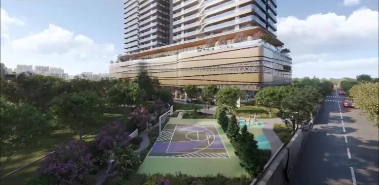 Multipurpose Court – Aerial View
