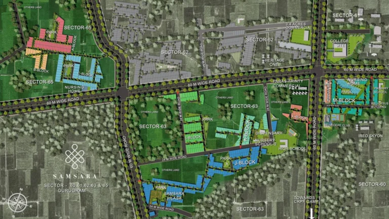 Samsara Avasa – Samsara township layout (artistic impression)