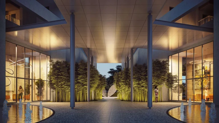 Adani The Marq - Artist's impression - Double height ground floor