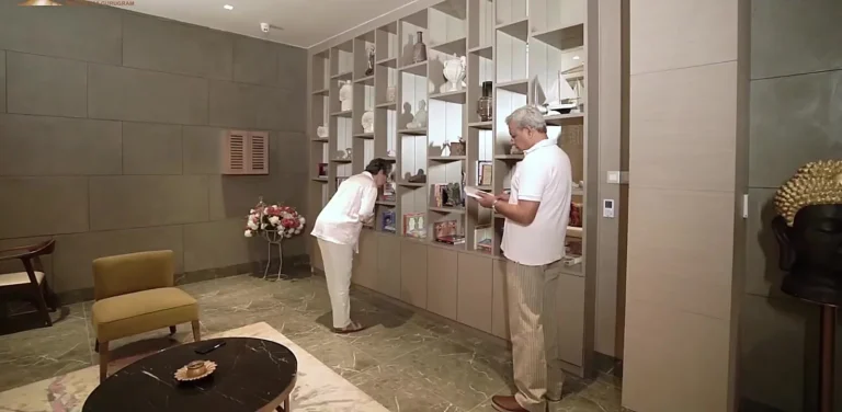 The Peaceful Homes – Library lounge (frame from developer video)