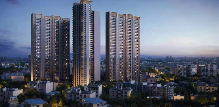 Birla Arika – Towers aerial view (artist's impression)
