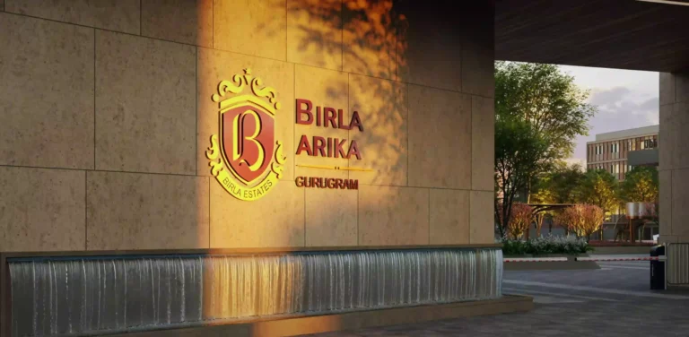 Birla Arika – Entrance with Birla Arika signage (artist's impression)