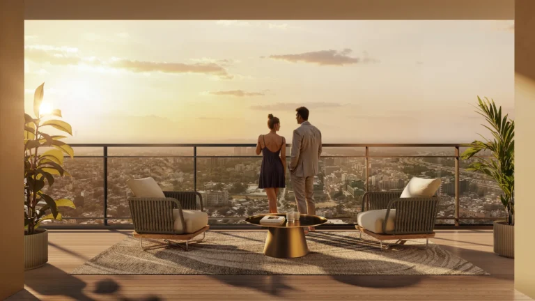 Birla Arika – Balcony deck view (artist's impression)