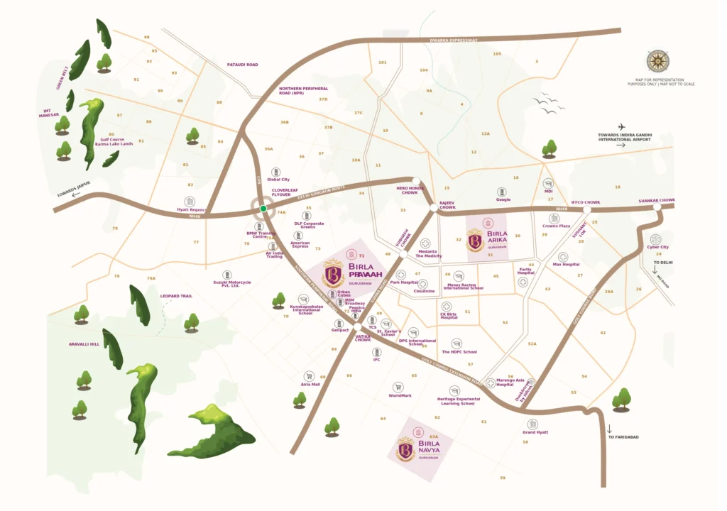 Birla Pravaah Location Map