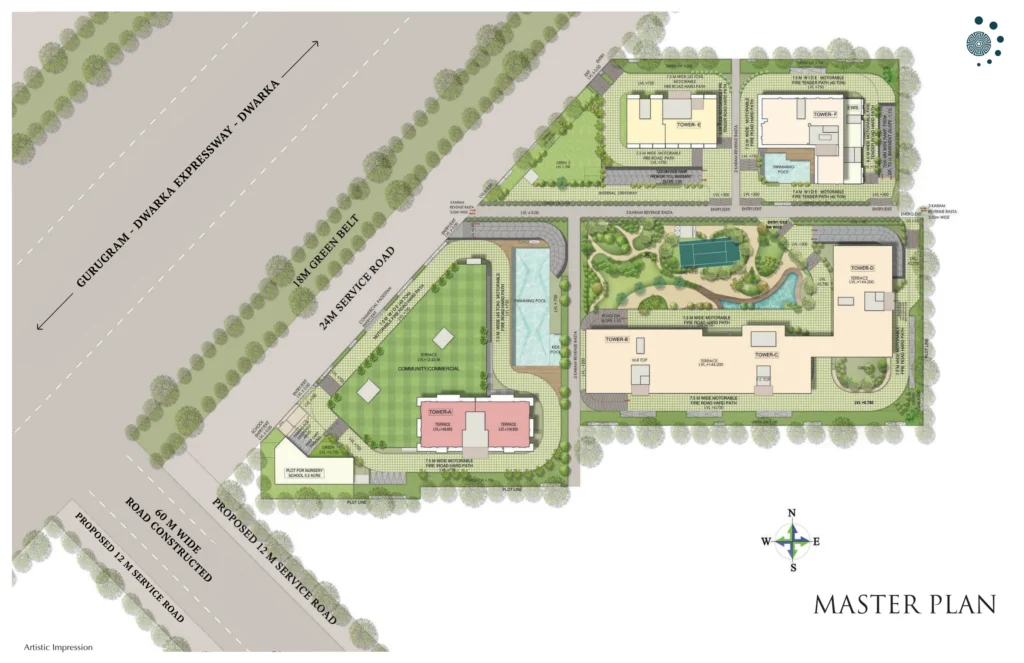 Central Park Delphine Master Plan