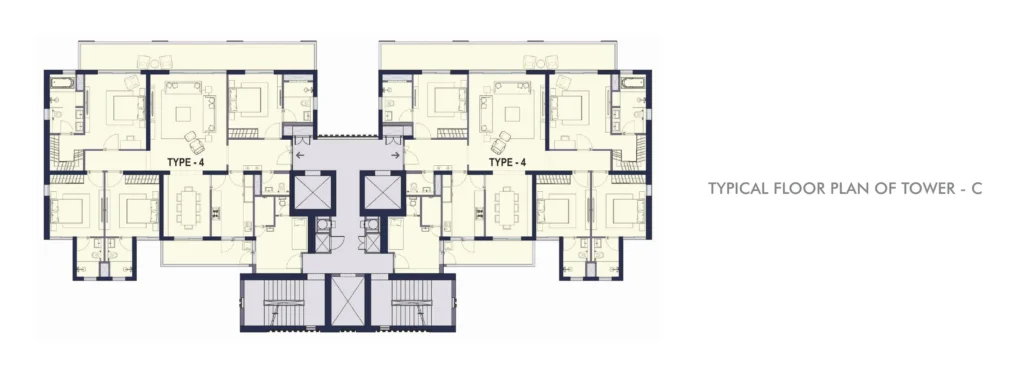 Conscient Elevate – Tower C – Typical Floor Plan