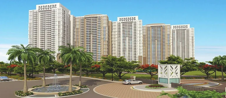 DLF Park Place – Towers and entrance plaza