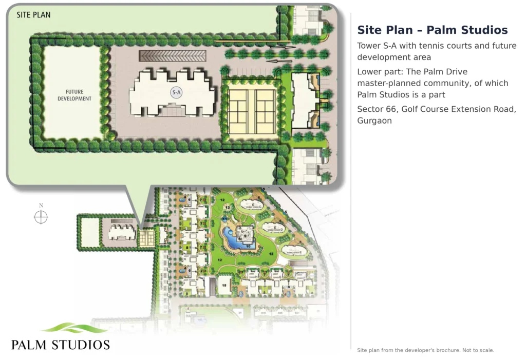 Emaar Palm Studios Master Plan
