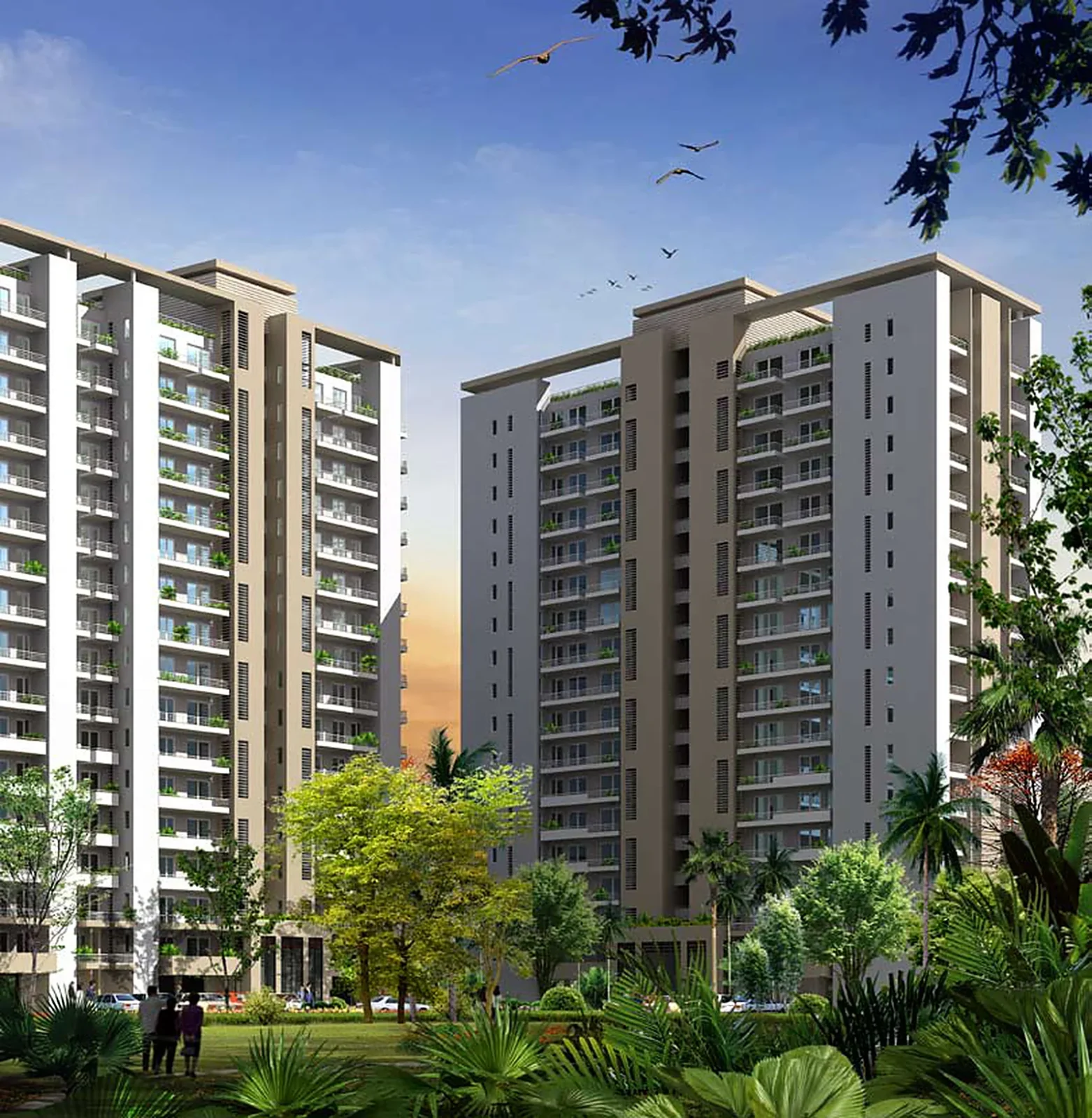 The Enclave – Towers P & Q (artistic impression)