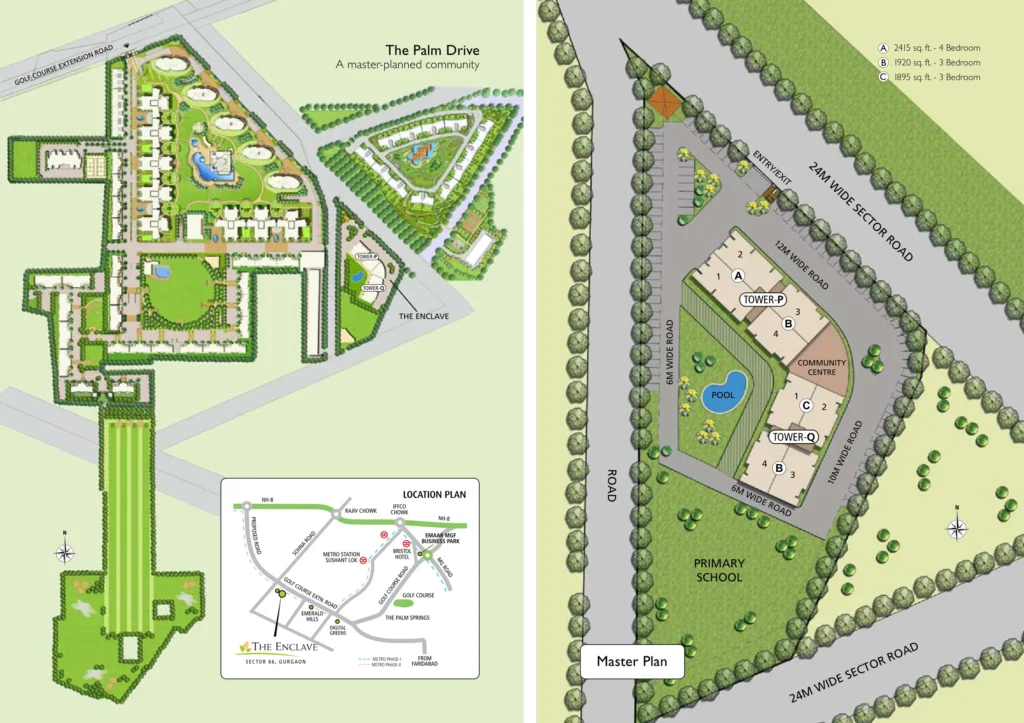 Emaar The Enclave Master Plan