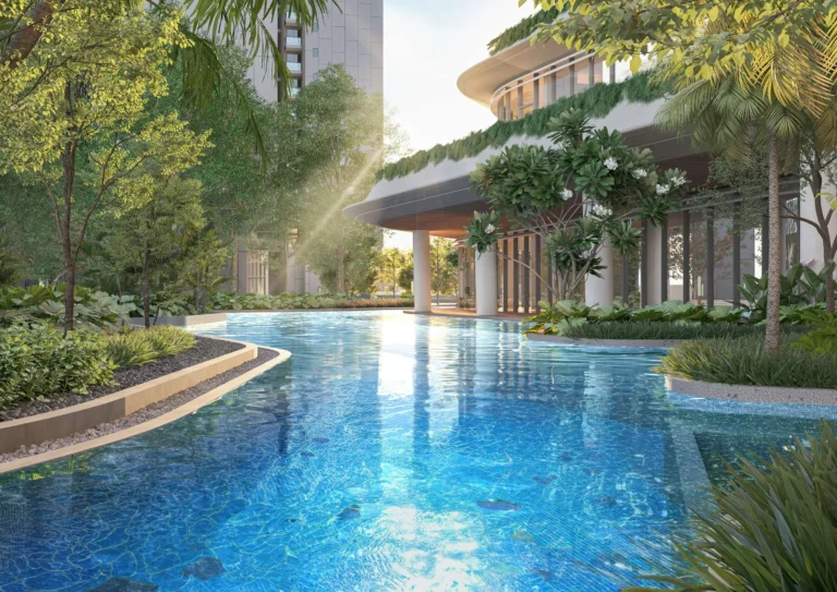 Experion The Trillion - Artist's impression - Lake forest pool