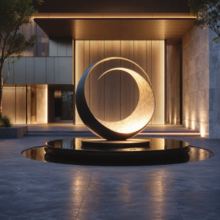 Godrej Samaris – Sculptural Arrival Water Feature