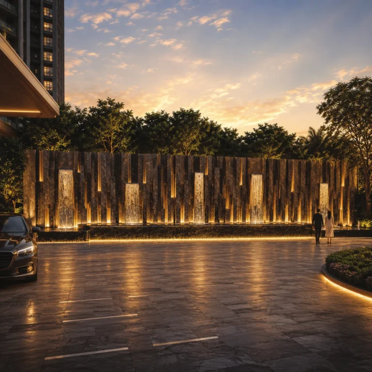 Godrej Samaris – Entrance Plaza