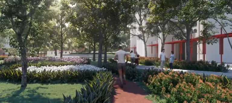 Godrej Vrikshya – Garden walkway (artist's impression)