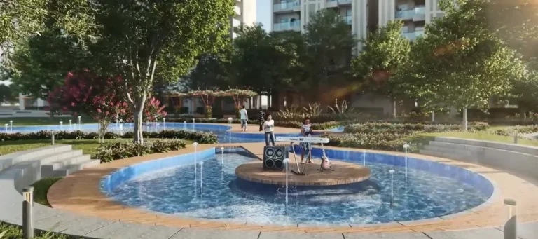 Godrej Vrikshya – Fountain plaza (artist's impression)