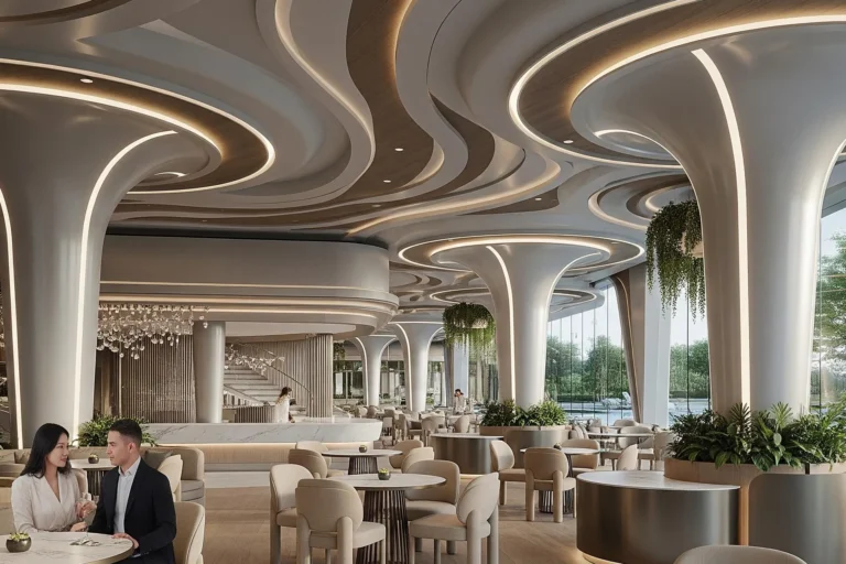 M3M Forestia West – Club café (artistic impression)