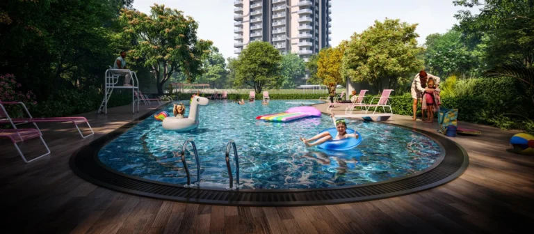 M3M Opus - Artist's impression - Private pool