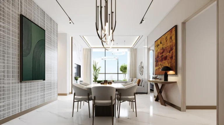 M3M Opus - Artist's impression - Living and dining