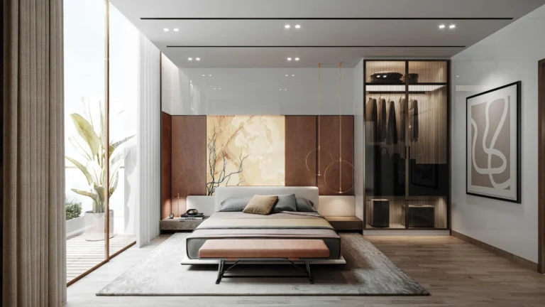 M3M Opus - Artist's impression - Master bedroom