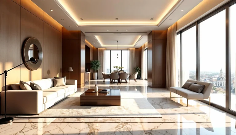 M3M St. Andrews – Living Room