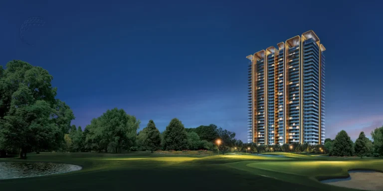 M3M St. Andrews – Tower at Night