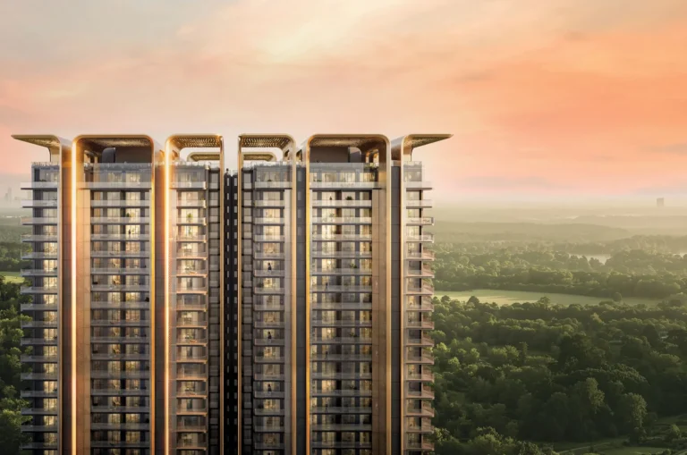 M3M St. Andrews – Twin Towers at Sunset