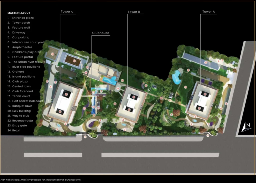 Mahindra Luminare Master Plan