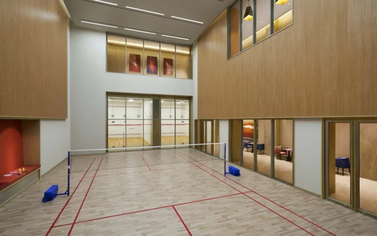 Puri Diplomatic Residences – Indoor badminton court (actual image)