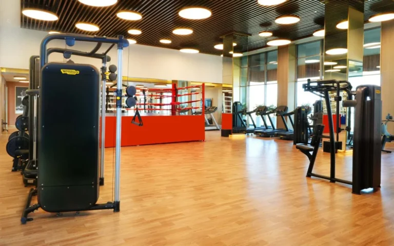 Puri Diplomatic Residences – Gym with boxing ring (actual image)