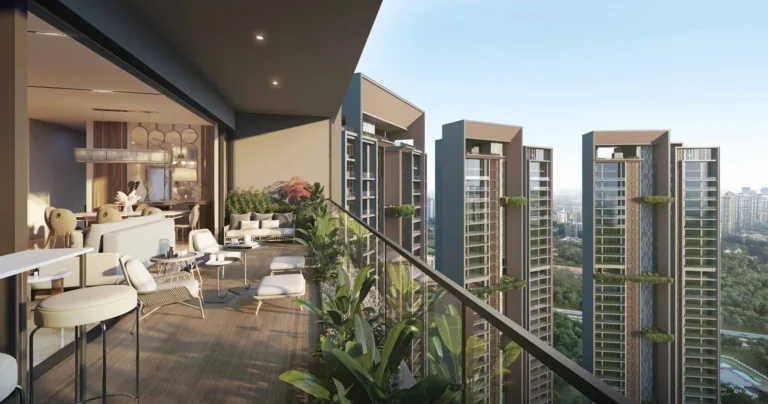 Signature Global Titanium SPR – Deck Balcony View